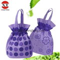 Drawstring Satin Cotton Bag 5