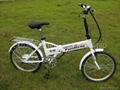 36V 250W 20 inch electric folding bicycle 1