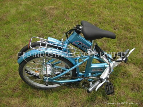 36V 250W 20 inch electric folding bicycle 4