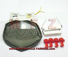 KAWASAKI NINJA250R 08-10 smoke tail light