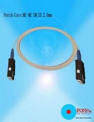 single mode MU Fiber optic patch cord