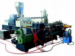 Tandem line extruder