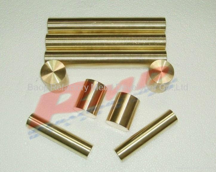 High quality tungsten copper alloy bar(WCu)  4