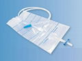 Urine bag with pull-push valve(LLUB-2)