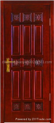 sell high quality wooden door,timber door  4
