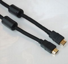 HDMI VGA and DVI cables