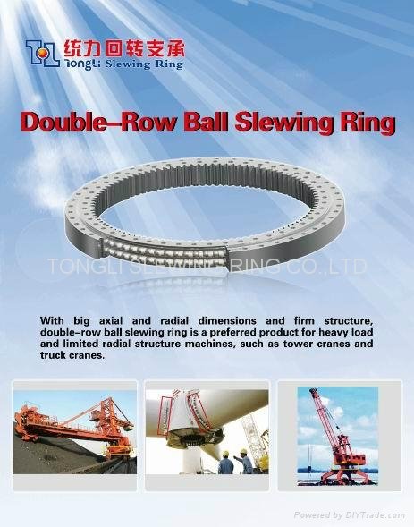 DOUBLE ROW BALL SLEWING RING