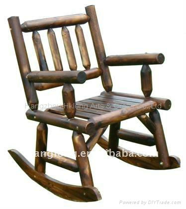 SINGLE SOLID ROCKER CHAIR