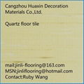 Quartz floor tile  colorful strip series