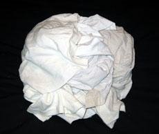 White 100% Rags (Mixed Pure Cotton Material)