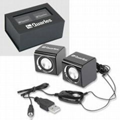 Mini Metal MP3 Player Speakers 