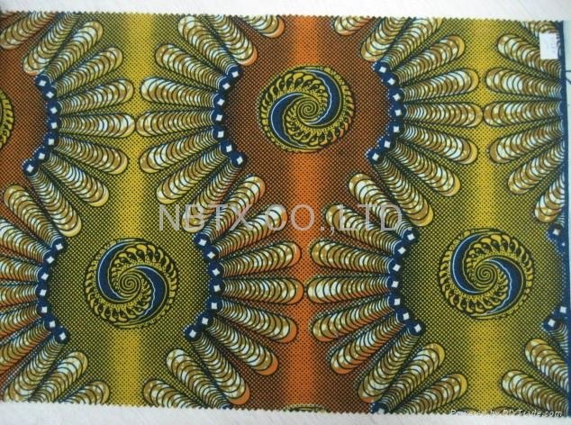 Real wax africain printed fabric  24*24  72*60 46"/47" 3