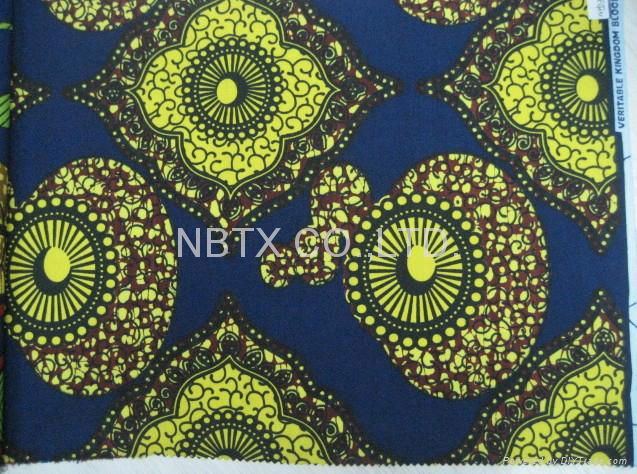 Real wax africain printed fabric  24*24  72*60 46"/47" 2