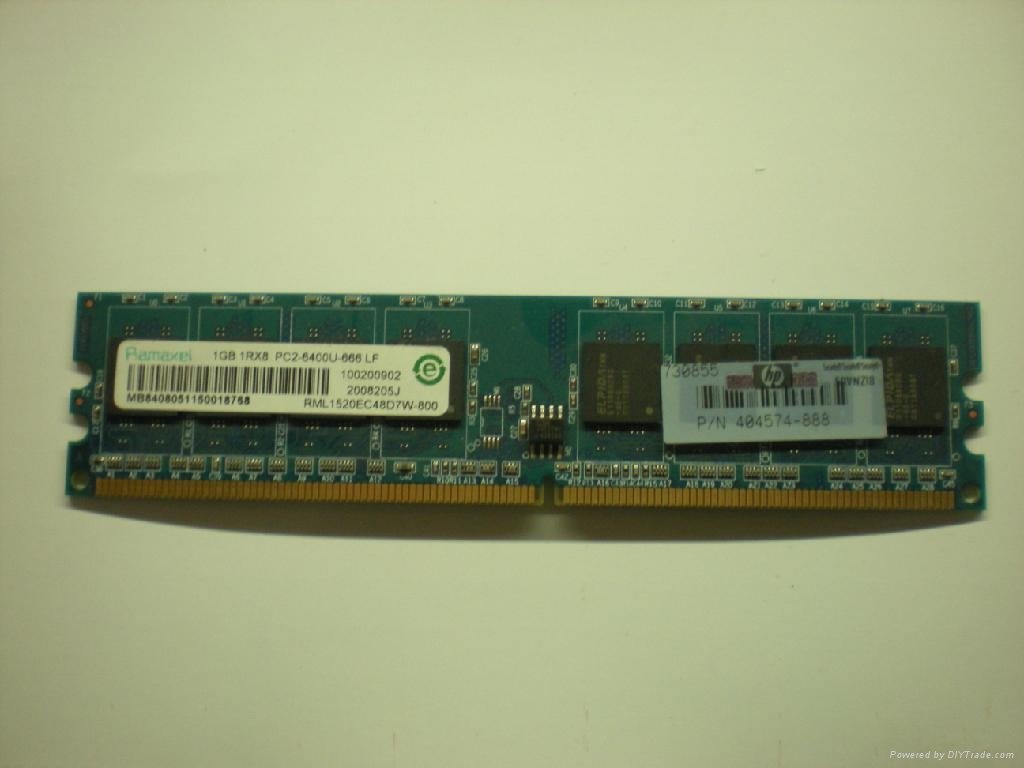 台式机内存条 DDR2 1GB 800MHZ