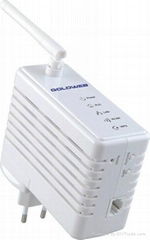 UP-L200N 200M Powerline Wallmount PLC adapter with wireless 11n 1T1R 150M AP