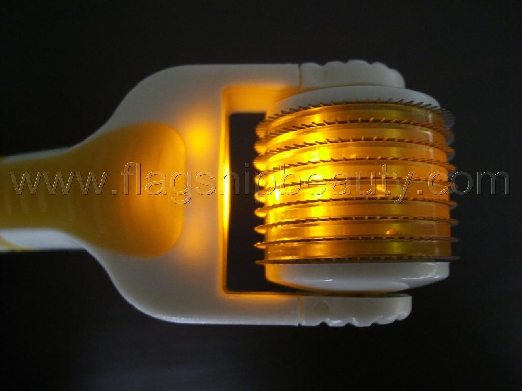 2012 new roller led micro needle derma roller 5