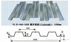 yx51-342-1025楼承板