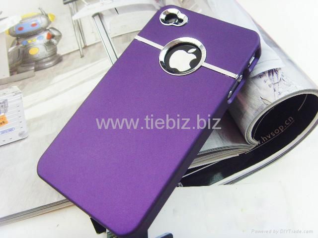 Plastic scrub case for Iphone 4 2