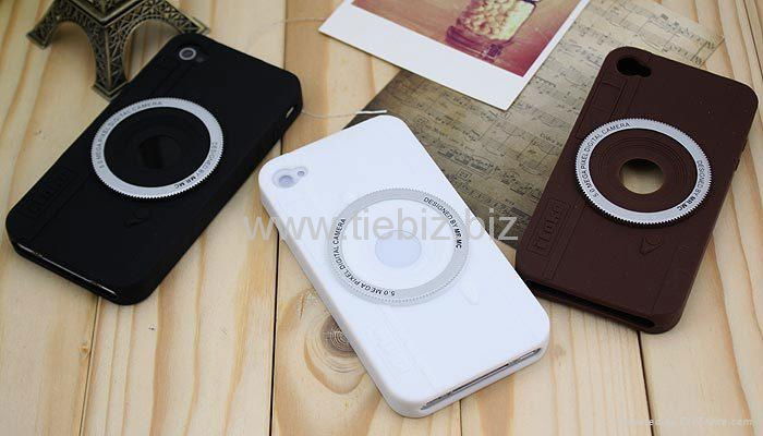 I Take Iphone 4 silicon camera case for Iphone 4