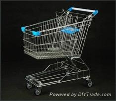 Asia style shopping trolley 125L