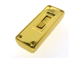 wholesale high quality gold usb flash drive 128GB 3