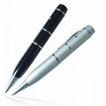 wholesale high quality metal pen usb flash 16GB 2