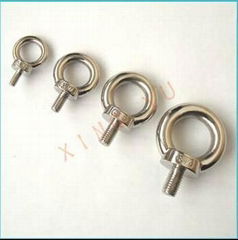 stainless steel ring bolt DIN580