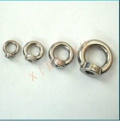 stainless steel ring nut DIN582
