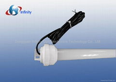 T8 waterproof IP66 tube light 60cm 240° beam angel 10W Epistar led tube CE&ROHS