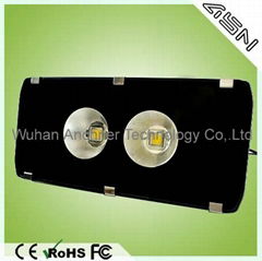 double 1x100w leds, 45degree, LED flood light 200W