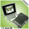 AC 85-265V input led outdoor flood light, 100w led