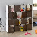 Shoe Plastic Storage Cube Shelves 2