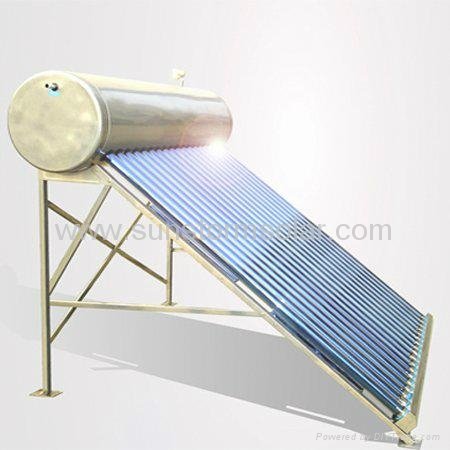 Sun Storm Green product non-pressurized solar water heater