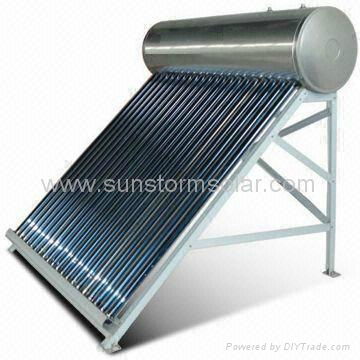 Sun Storm Green product non-pressurized solar water heater 2