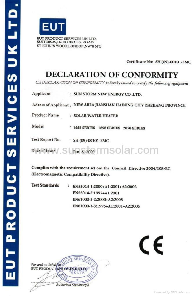 sell well high efficiency and low price Pressurized solar water heater 4