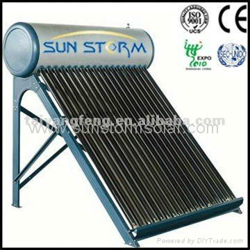 High effective evacuated tube solar water heat by CE