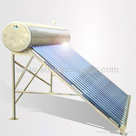 Environmental storm-styled solar water heater 3