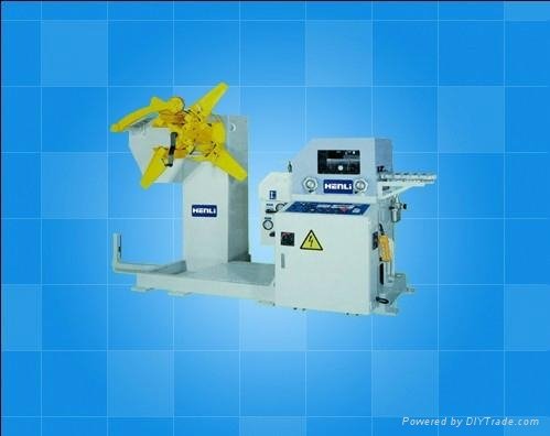 3 in one NC straightener feeder with decoiler 2