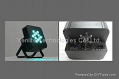 Battery Powered Wireless DMX LED Par