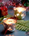 SILVER-PLATED TEA LIGHTS WITH DIFFERENT DESIGNS 2