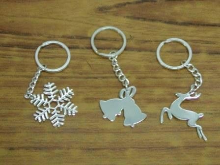 SILVER-PLATED EUROPEAN STYLE KEY CHAIN 2