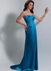 Elegant bridesmaid and evening dress