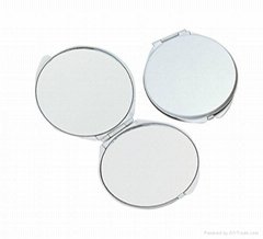 Aluminum pocket mirror