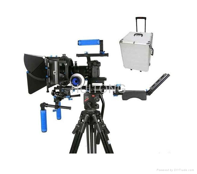 Dslr Rig RL03+Follow focus+Handles+Matte box+connect rods set OEM