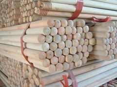 Factory directly sales Natural Wooden mop handle