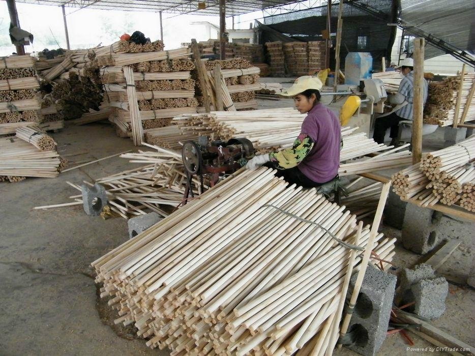 Factory directly sales Natural Wooden mop handle 4