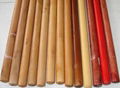 Factory directly sales Varnished Wooden broom handle 2