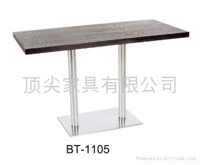 Stainless steel base table