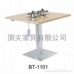 Hot pot table table