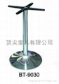 Stainless steel desk foot 1